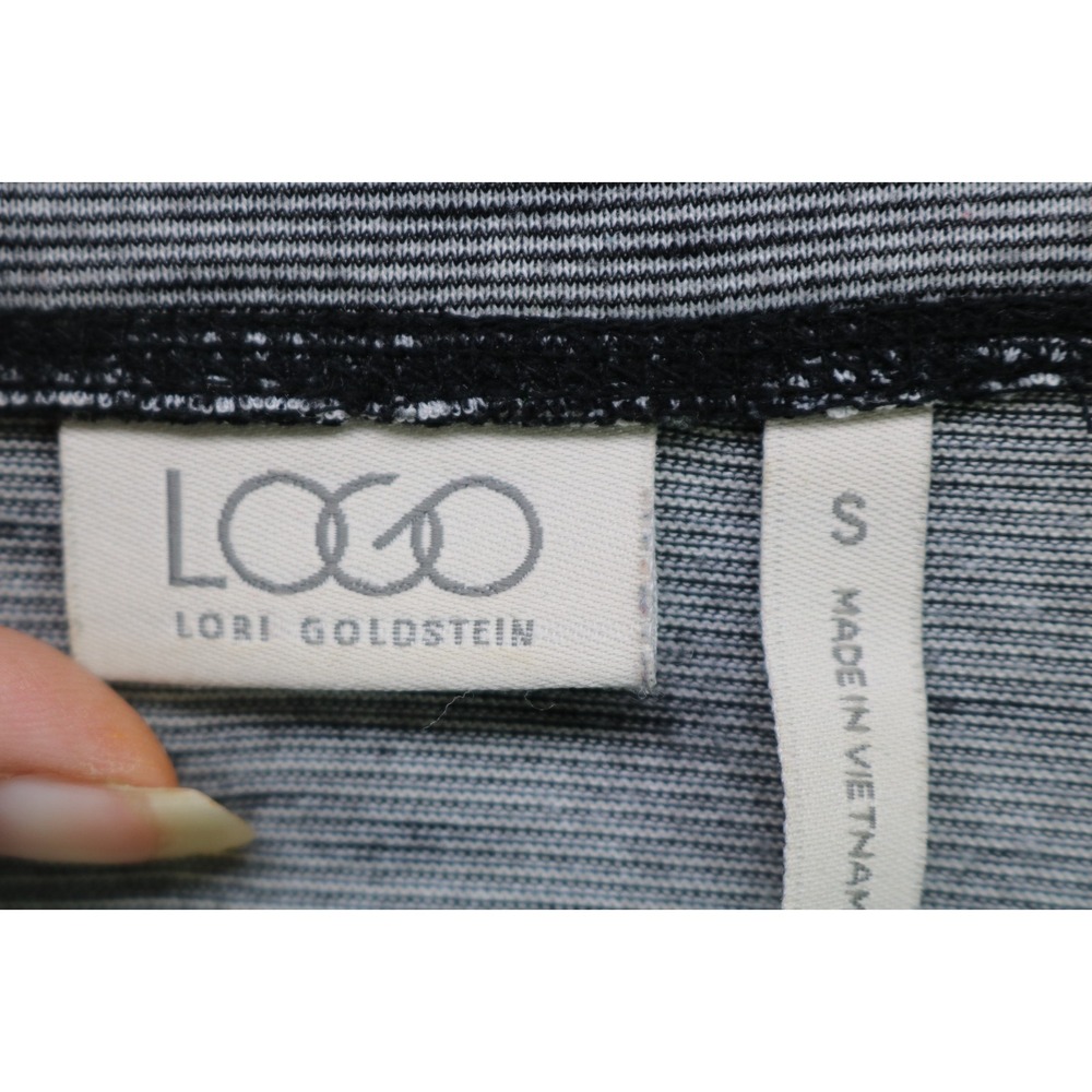 LOGO by Lori Goldstein Long Sleeve Tunic-Size Small-Pockets-BOHO-Lagenlook - Picture 5 of 9